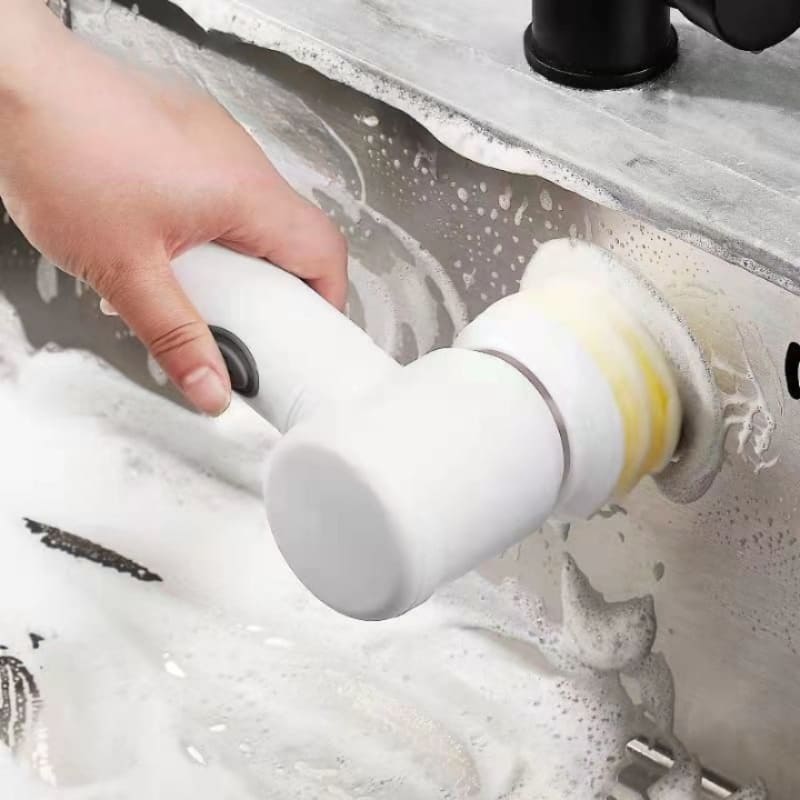 Escova de Limpeza Elétrica Multiuso Rotativa Casa & Coza