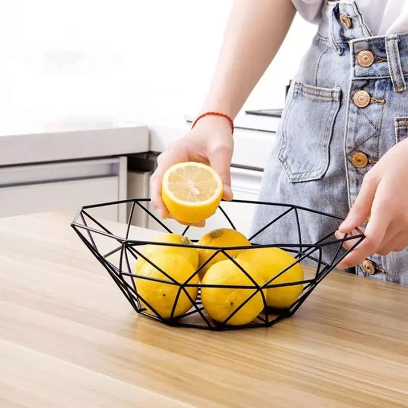 Fruteira de Mesa Cesta de Fruta e Decoração de Mesa Casa & Coza