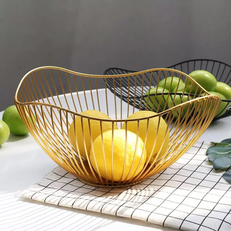 Fruteira de Mesa Cesta de Fruta e Decoração de Mesa Casa & Coza