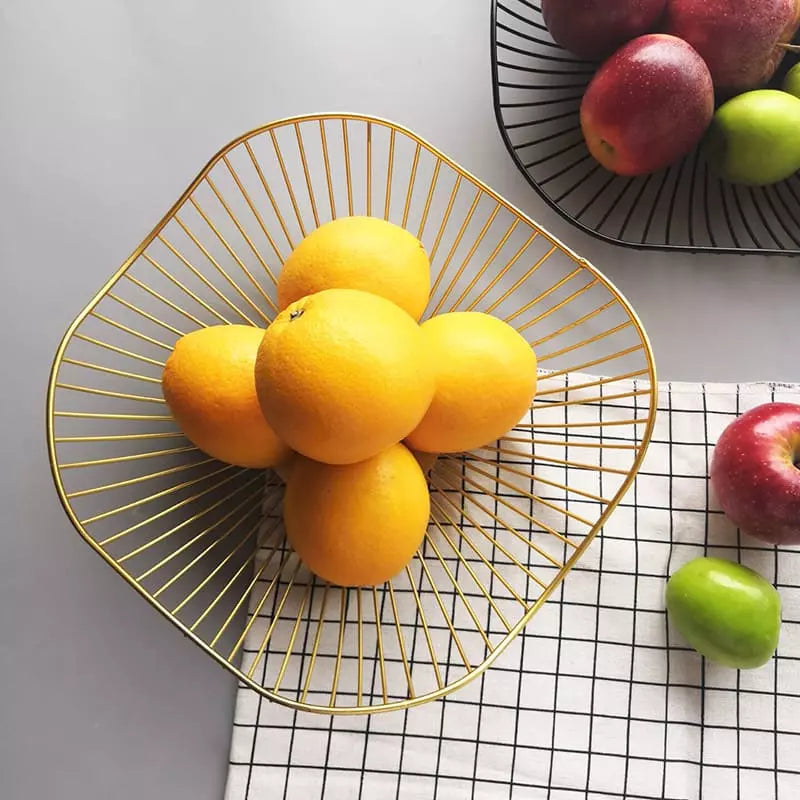 Fruteira de Mesa Cesta de Fruta e Decoração de Mesa Casa & Coza