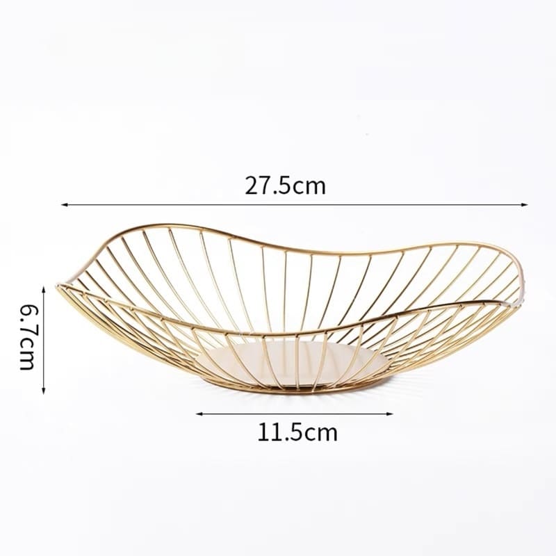 Fruteira de Mesa Cesta de Fruta e Decoração de Mesa Casa & Coza