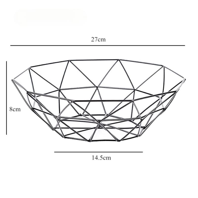 Fruteira de Mesa Cesta de Fruta e Decoração de Mesa Casa & Coza