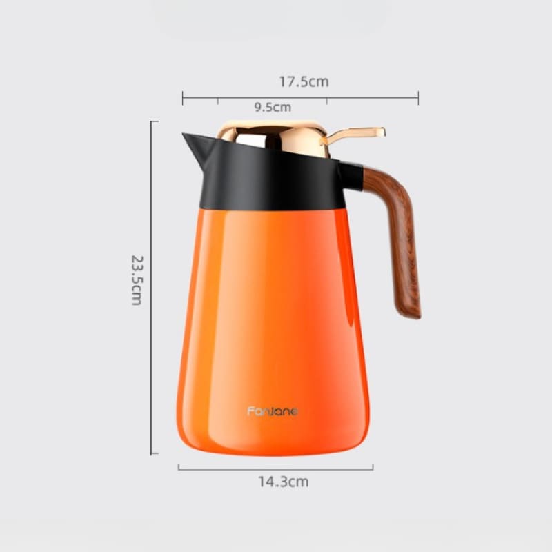 Garrafa Térmica Café Chá Inox 1.6L Casa & Coza