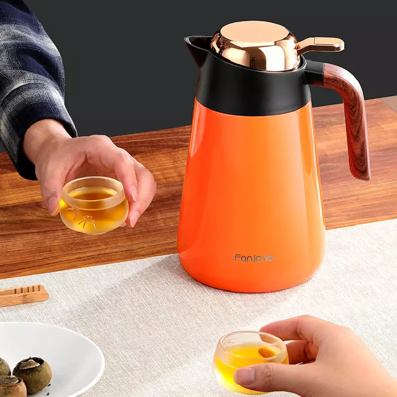 Garrafa Térmica Café Chá Inox 1.6L Casa & Coza
