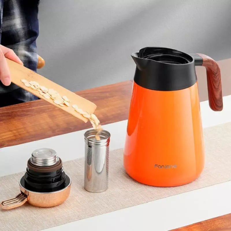 Garrafa Térmica Café Chá Inox 1.6L Casa & Coza