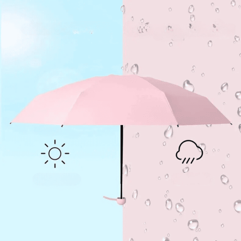 Guarda-chuva Mini Pocket Resistente Proteção UV Casa & Coza