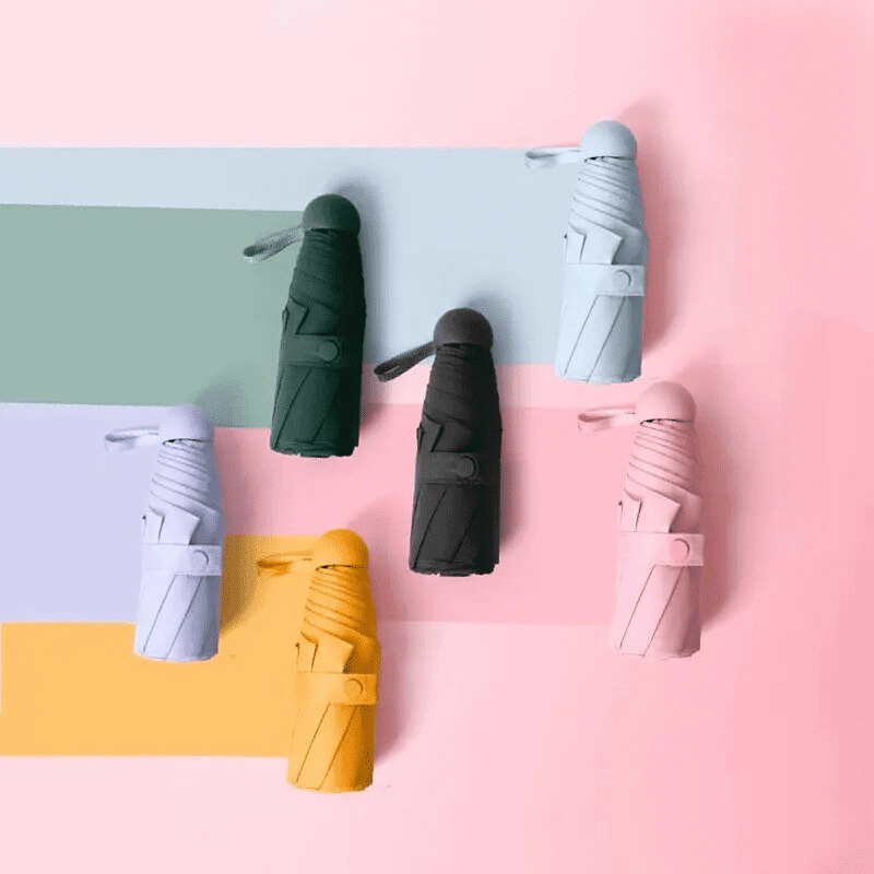 Guarda-chuva Mini Pocket Resistente Proteção UV Casa & Coza