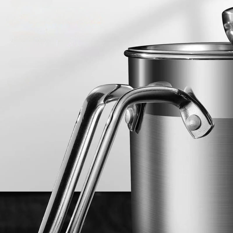 Jarra de Inox Separador de Gema com Tampa Casa & Coza