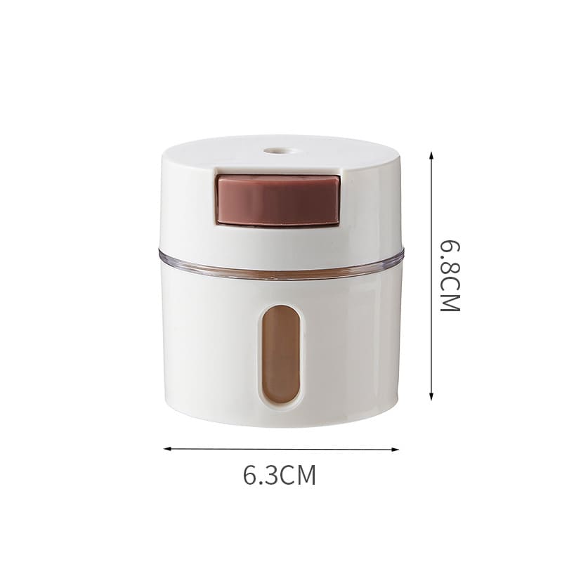 Kit 6 Porta Temperos e Condimentos de Parede Magnético Casa & Coza
