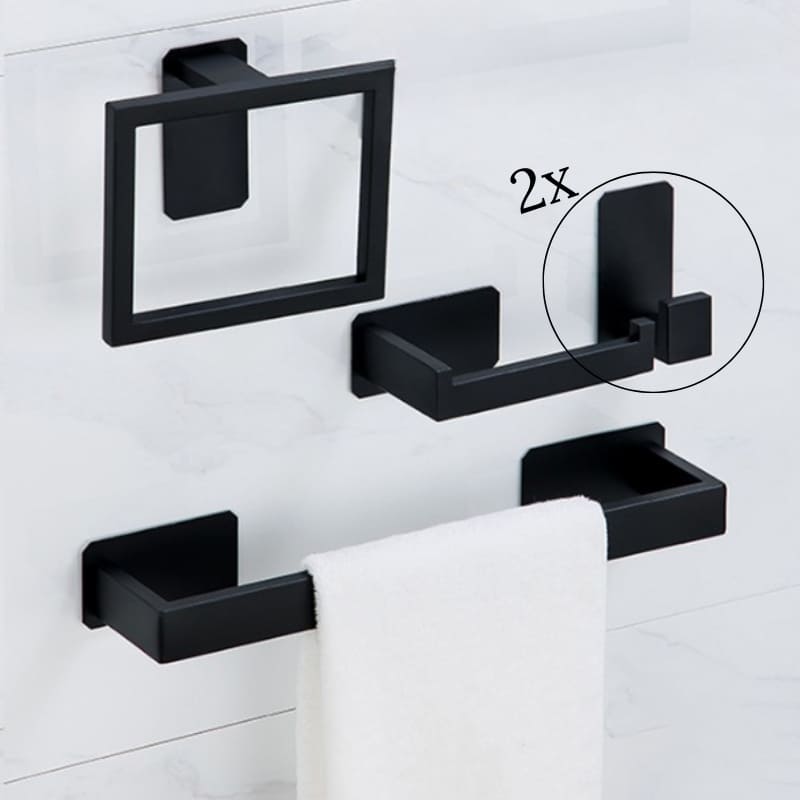 Kit Acessórios para Banheiro Inox 5 Peças Casa & Coza