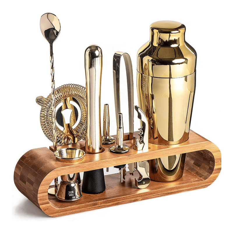 Kit Coqueteleira Inox Drinks Cocktails Bar em Casa Casa & Coza