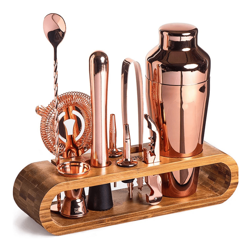 Kit Coqueteleira Inox Drinks Cocktails Bar em Casa Casa & Coza