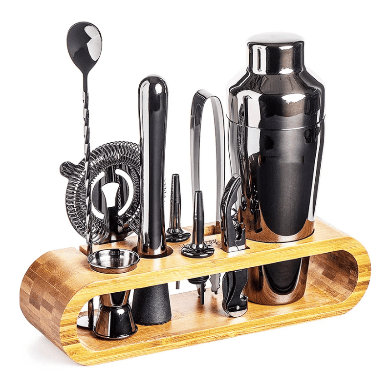 Kit Coqueteleira Inox Drinks Cocktails Bar em Casa Casa & Coza
