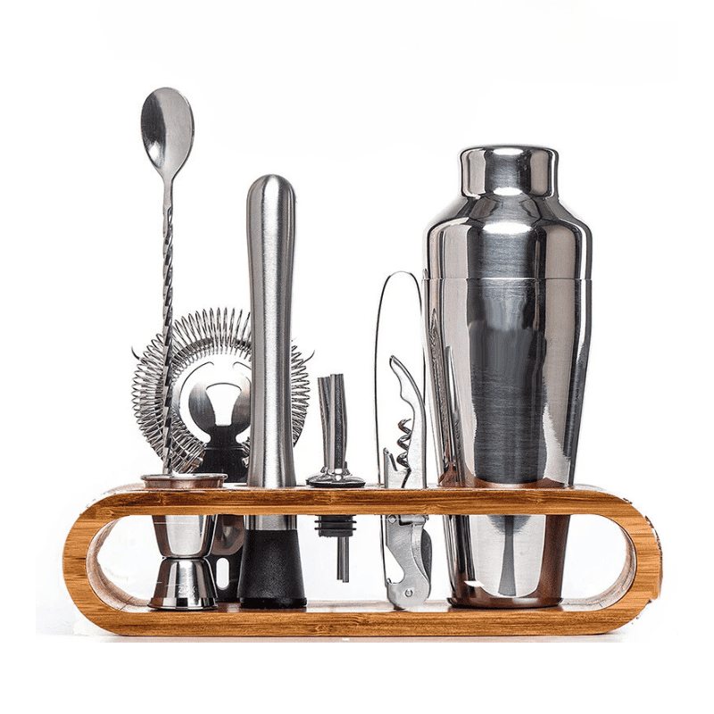 Kit Coqueteleira Inox Drinks Cocktails Bar em Casa Casa & Coza