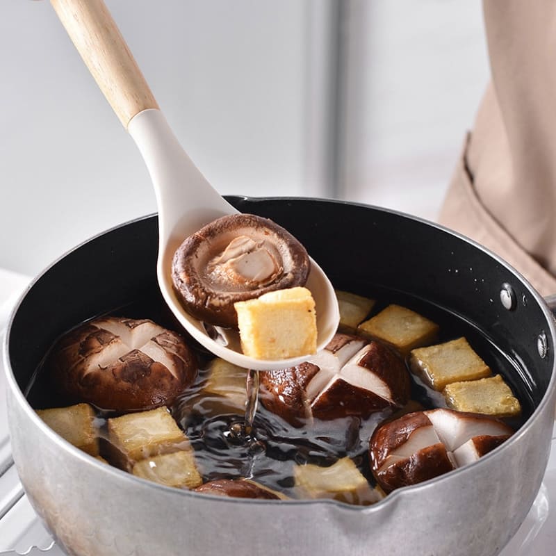 Kit Utensílios de Cozinha 14 Peças Silicone Com Organizador Casa & Coza