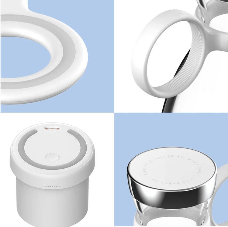 Liquidificador Portátil e Mixer Sem Fio Casa & Coza