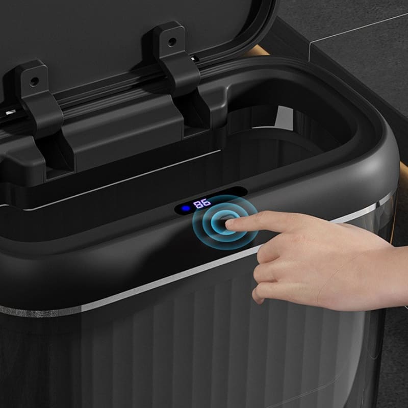Lixeira para Banheiro e Cozinha Acrílico Automática Sensor Casa & Coza