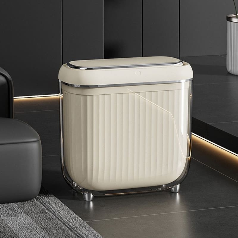 Lixeira para Banheiro e Cozinha Acrílico Automática Sensor Casa & Coza