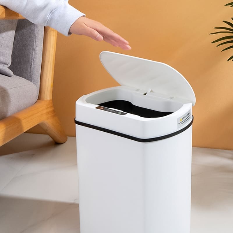 Lixeira para Banheiro e Cozinha Automática com Sensor 15L Casa & Coza