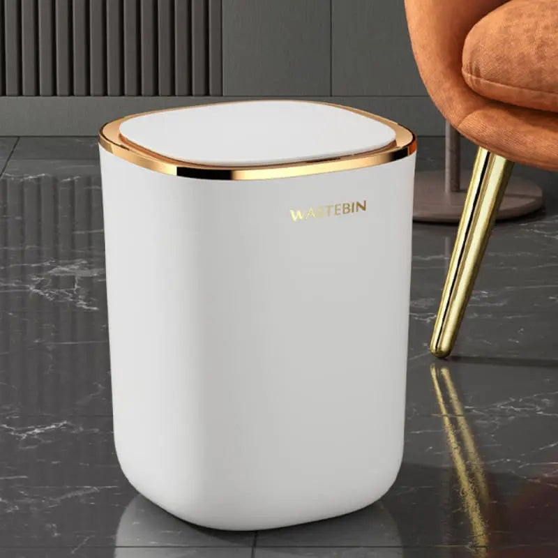Lixeira para Banheiro e Cozinha Automática Colorida Casa & Coza