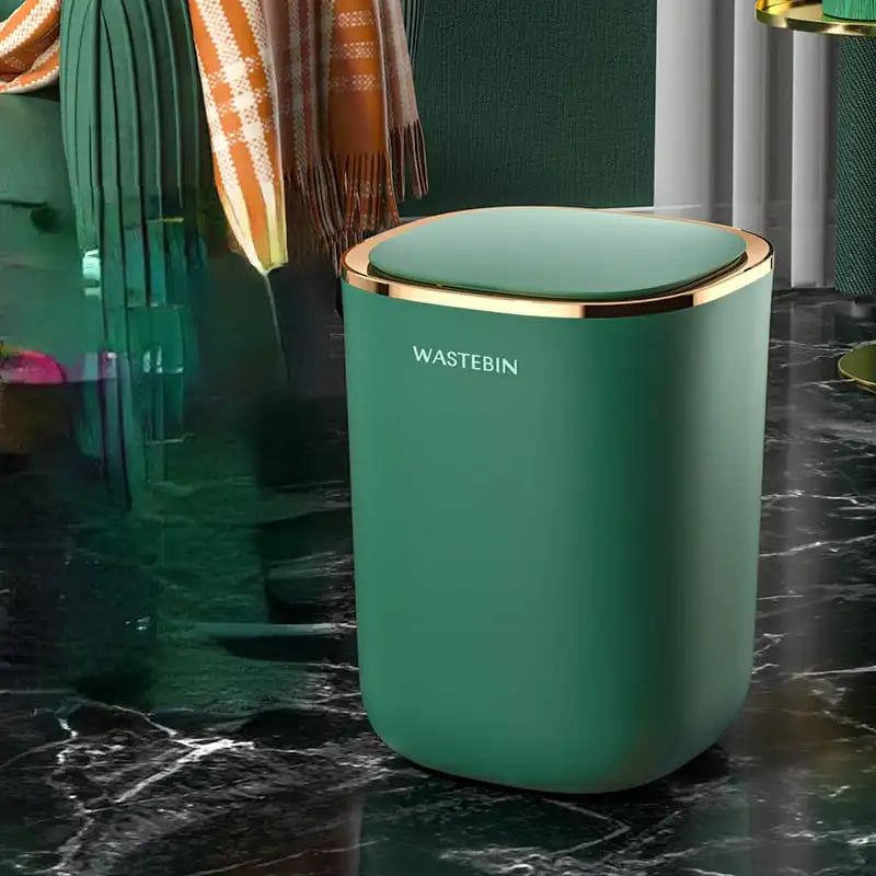 Lixeira para Banheiro e Cozinha Automática Colorida Casa & Coza