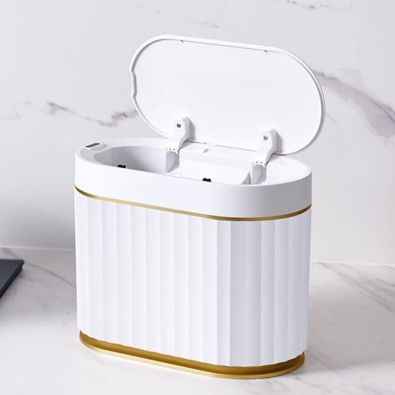 Lixeira para Banheiro e Cozinha Automática de Pia Inteligente Casa & Coza