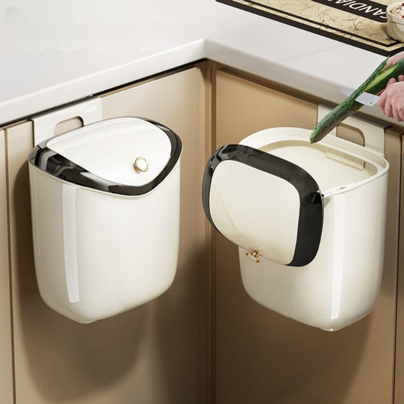 Lixeira para Pia de Cozinha e Banheiro com Fixação Dupla Casa & Coza