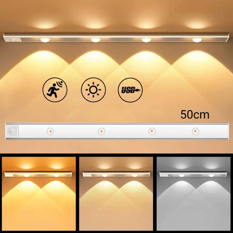 Luminária de LED Magnética com Sensor de Movimento Casa & Coza