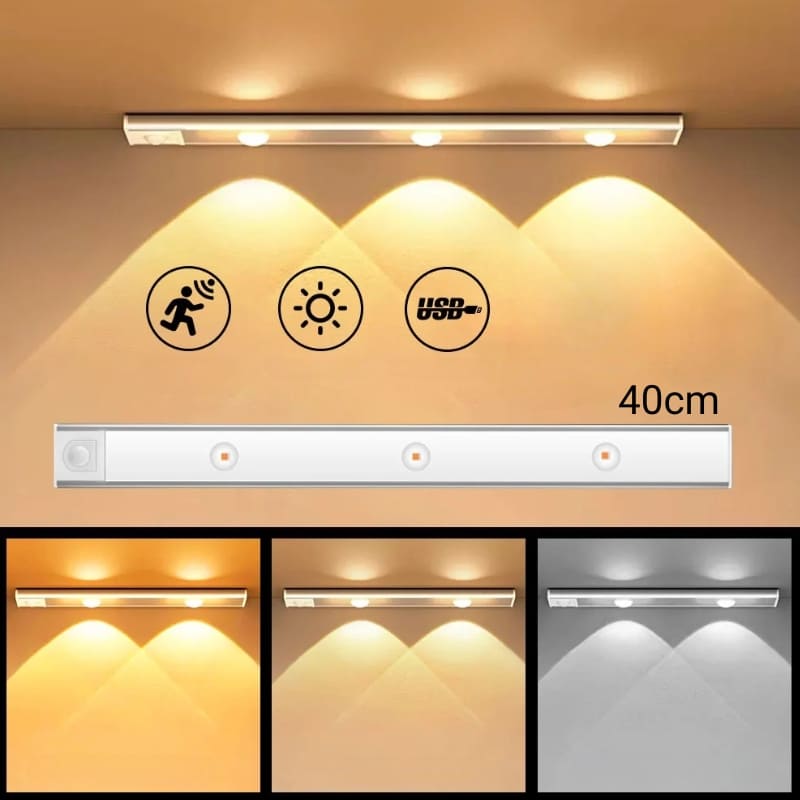 Luminária de LED Magnética com Sensor de Movimento Casa & Coza