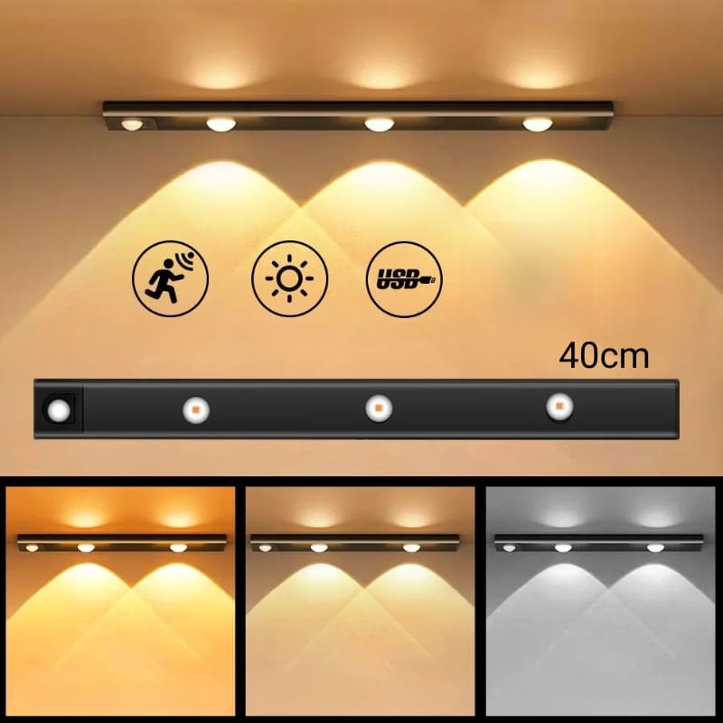 Luminária de LED Magnética com Sensor de Movimento Casa & Coza