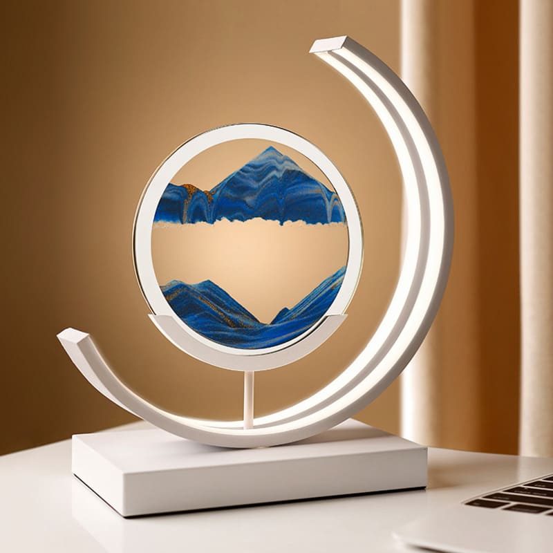 Luminária de Mesa Ampulheta LED Decorativa Casa & Coza