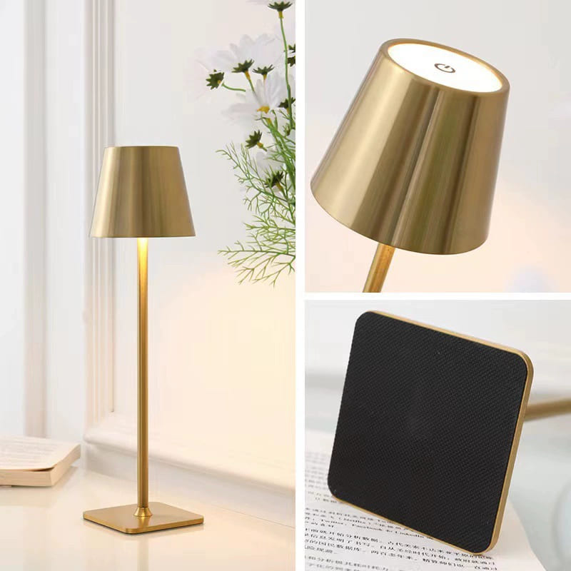 Luminária de Mesa LED Abajur Quarto Sala Portátil Casa & Coza