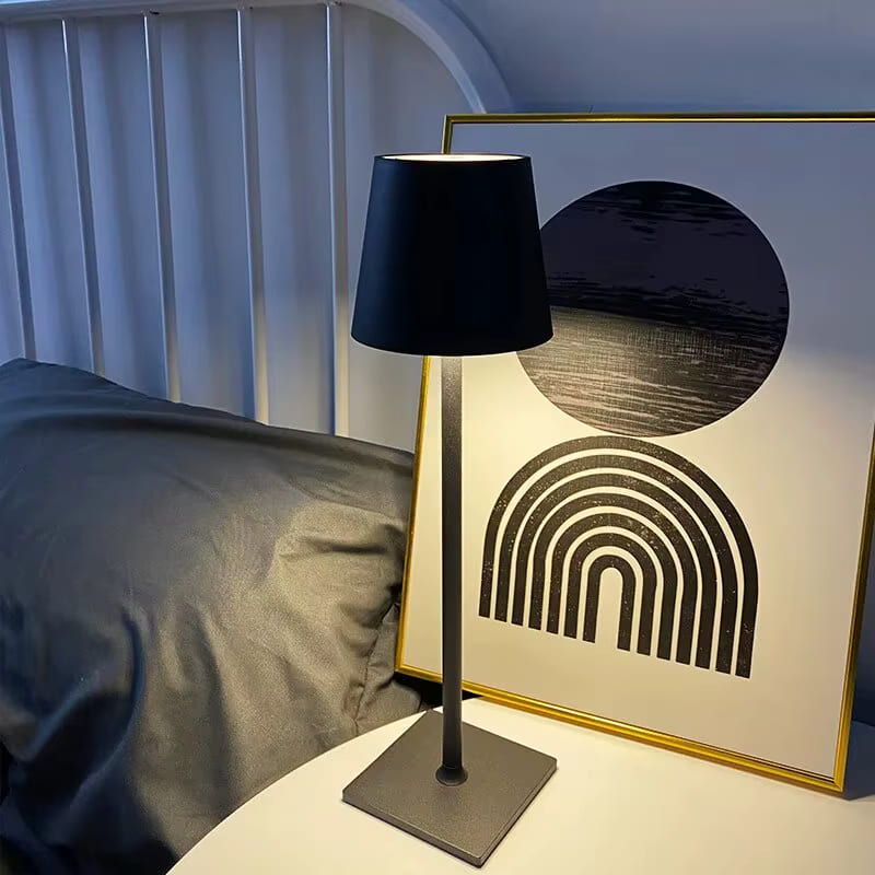 Luminária de Mesa LED Abajur Quarto Sala Portátil Casa & Coza
