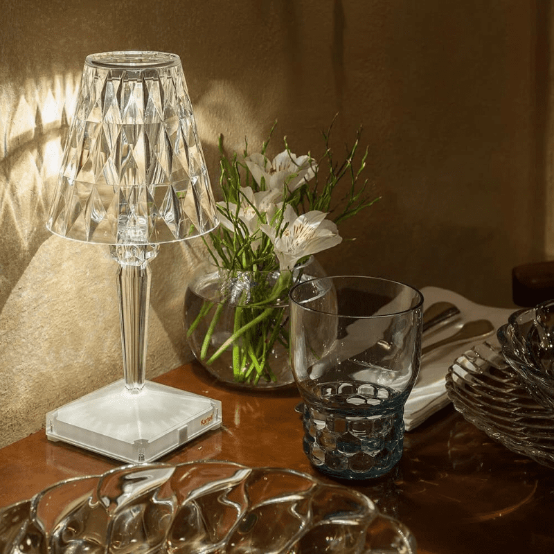 Luminária de Mesa LED Diamante USB 3 em 1 Sem Fio Casa & Coza