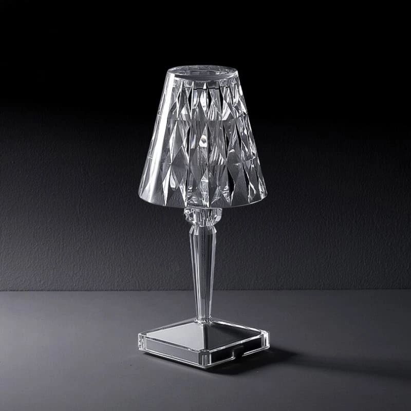 Luminária de Mesa LED Diamante USB 3 em 1 Sem Fio Casa & Coza