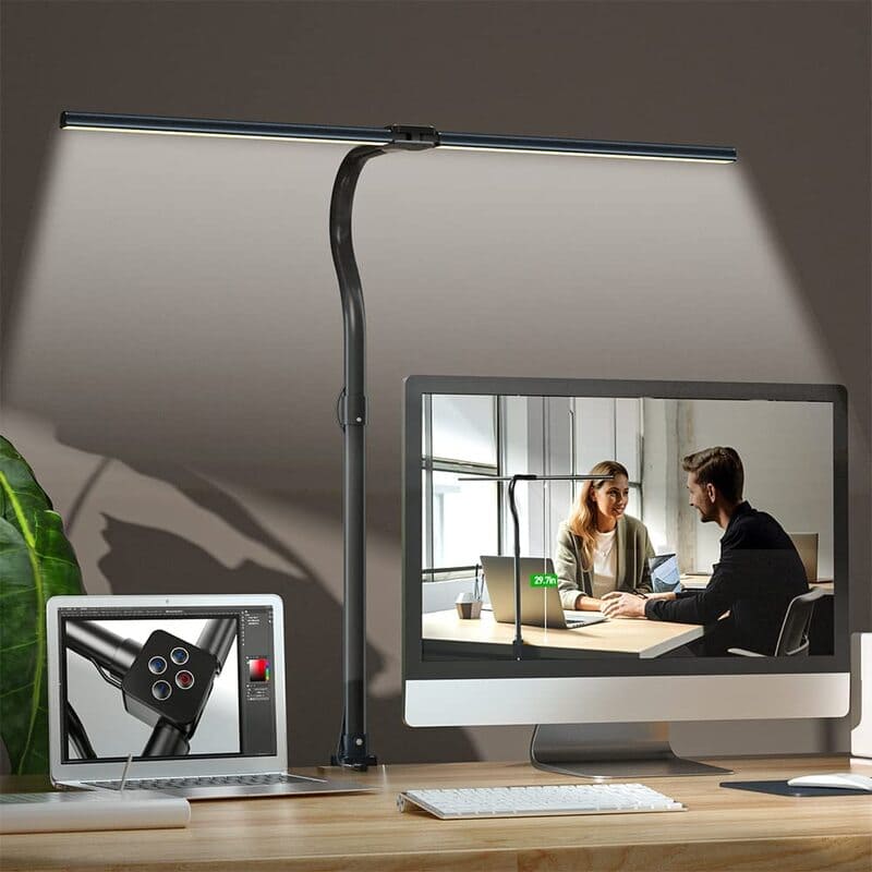 Luminária de Mesa LED Escritório Flexível Alumínio Casa & Coza