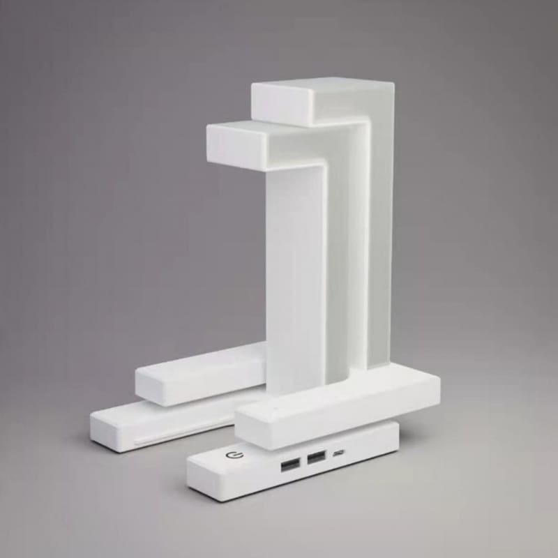 Luminária de Mesa + Carregador Iphone Samsung por Indução Casa & Coza