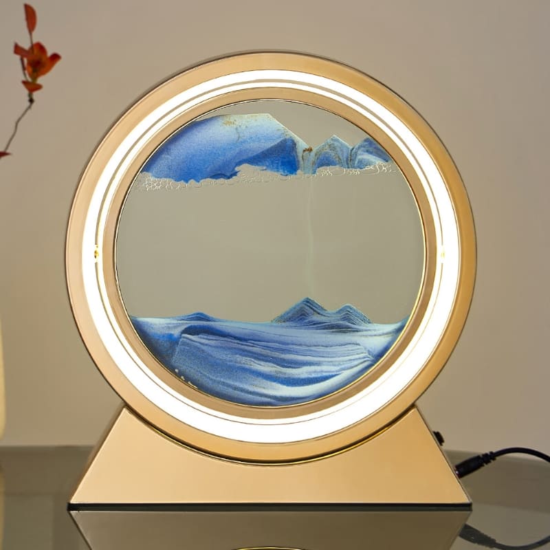 Luminária de Mesa e Abajur Ampulheta LED Decorativa Casa & Coza