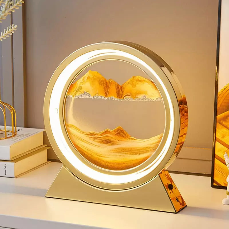 Luminária de Mesa e Abajur Ampulheta LED Decorativa Casa & Coza