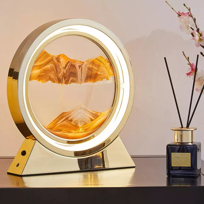Luminária de Mesa e Abajur Ampulheta LED Decorativa Casa & Coza