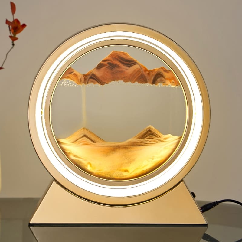 Luminária de Mesa e Abajur Ampulheta LED Decorativa Casa & Coza