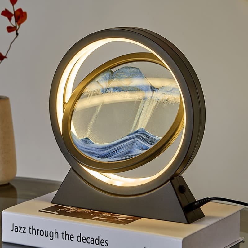 Luminária de Mesa e Abajur Ampulheta LED Decorativa Casa & Coza