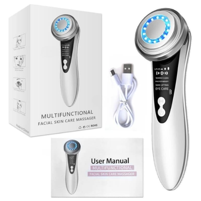 Massageador Elétrico Facial Aparelho de Massagem Multifuncional Casa & Coza