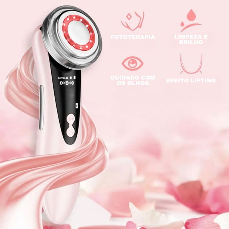 Massageador Elétrico Facial Aparelho de Massagem Multifuncional Casa & Coza