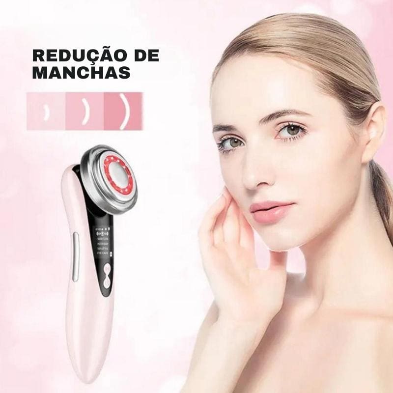 Massageador Elétrico Facial Aparelho de Massagem Multifuncional Casa & Coza
