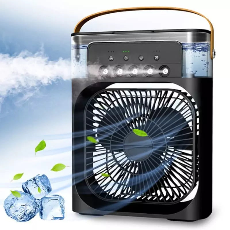 Mini Ar Condicionado Ventilador de Mesa Umidificador Casa & Coza