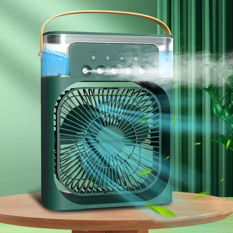 Mini Ar Condicionado Ventilador de Mesa Umidificador Casa & Coza