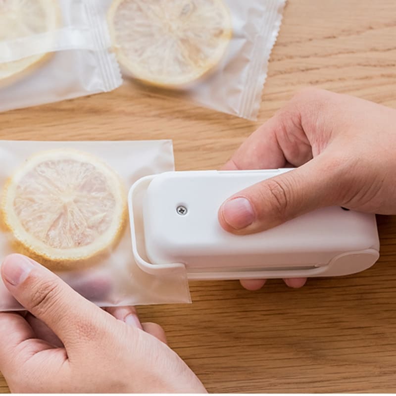 Mini Seladora de Embalagens Portátil Casa & Coza