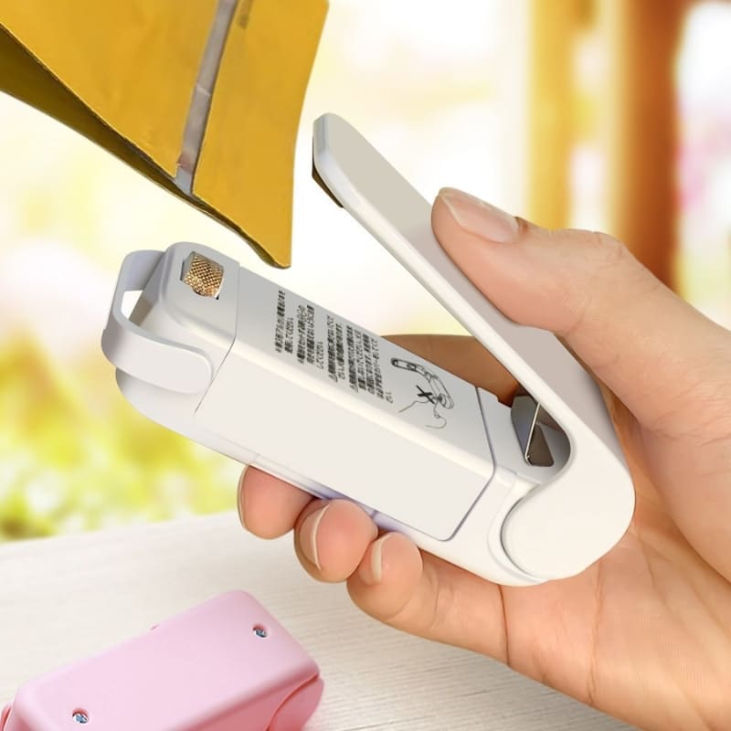 Mini Seladora de Embalagens Portátil Casa & Coza