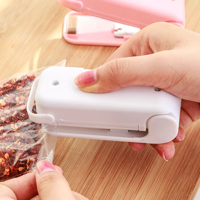 Mini Seladora de Embalagens Portátil Casa & Coza